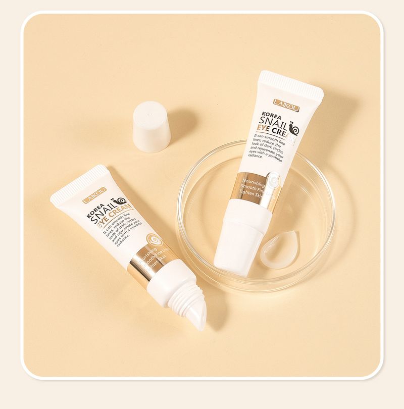 LAIKOU Red Ginseng Snail Eye Cream 15g Hydrating And Moisturizing To Protect Eye Skin_voghion.com