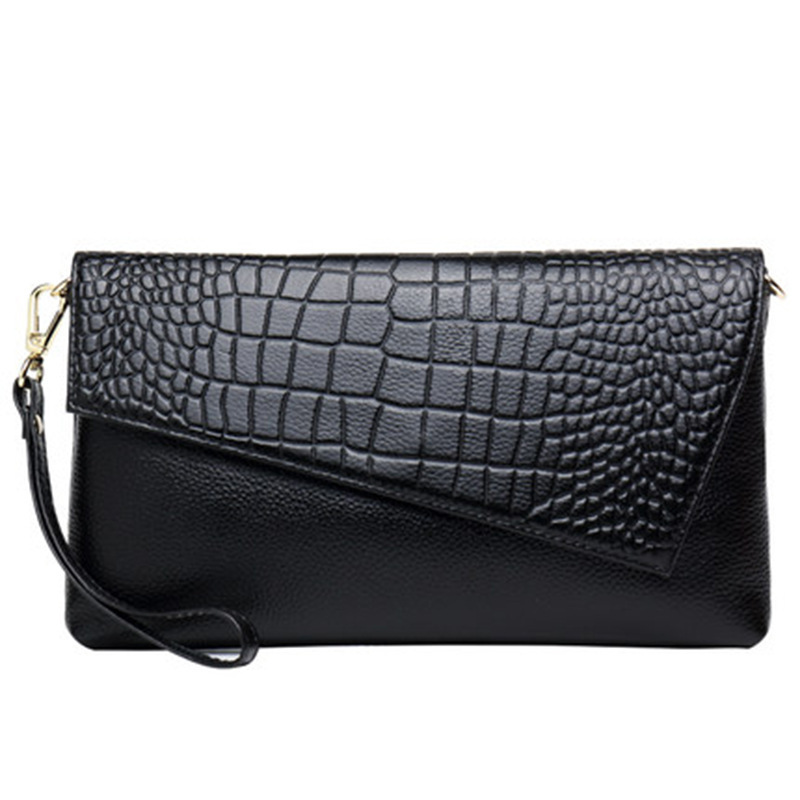 2024 New Single Shoulder Large Capacity Crossbody Fashion Handbag Genuine Leather Hand Grip Bag Women's_voghion.com