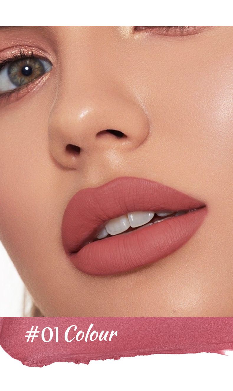 Lipstick Set Waterproof And Easy To Color Non Stick Lipsticks_voghion.com
