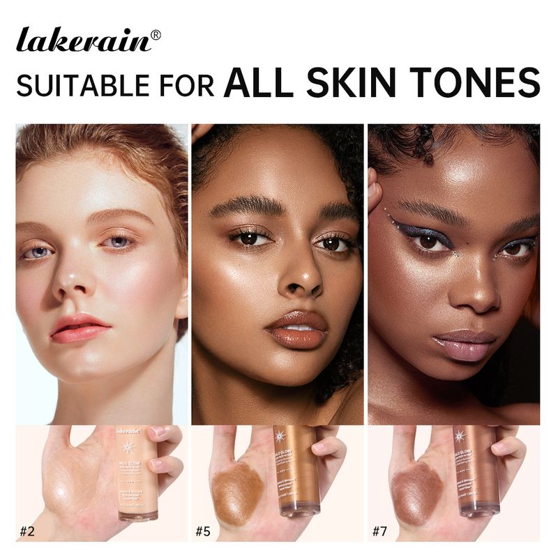 Body Glow Shimmer Halo Glow Liquid Filter - Erzielen Sie ein natürlich glänzendes Finish mit diesem leichten, mischbaren und seidig glatten Cream Face Illuminator M_voghion.com