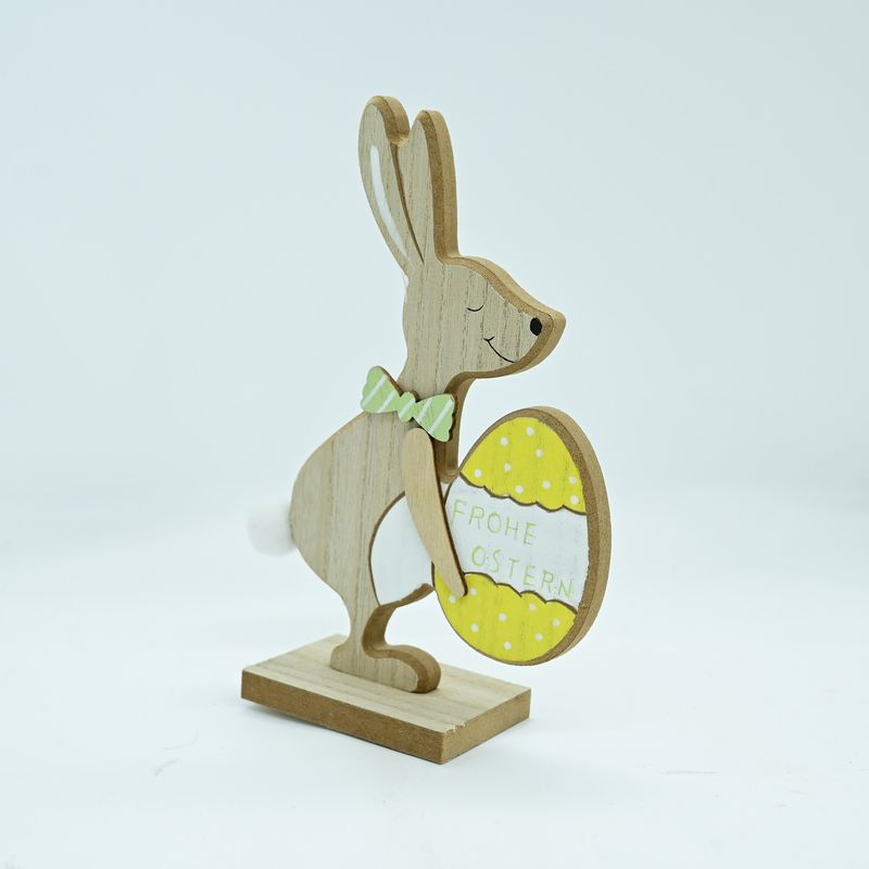 Easter Wooden Crafts Rabbit Ornaments Rabbit Nordic Home Wooden Decoration Ornaments_voghion.com