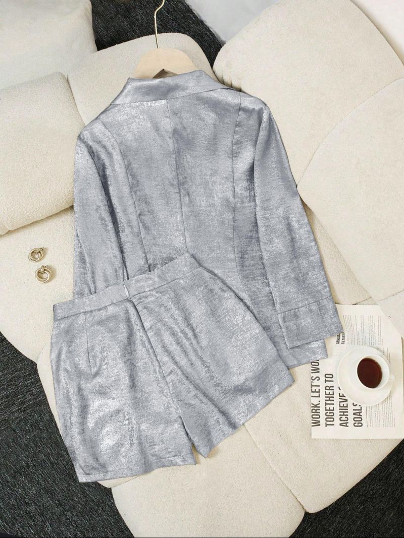 Women's Clothing Blazer Suit With A High End Design And Sophisticated Style._voghion.com