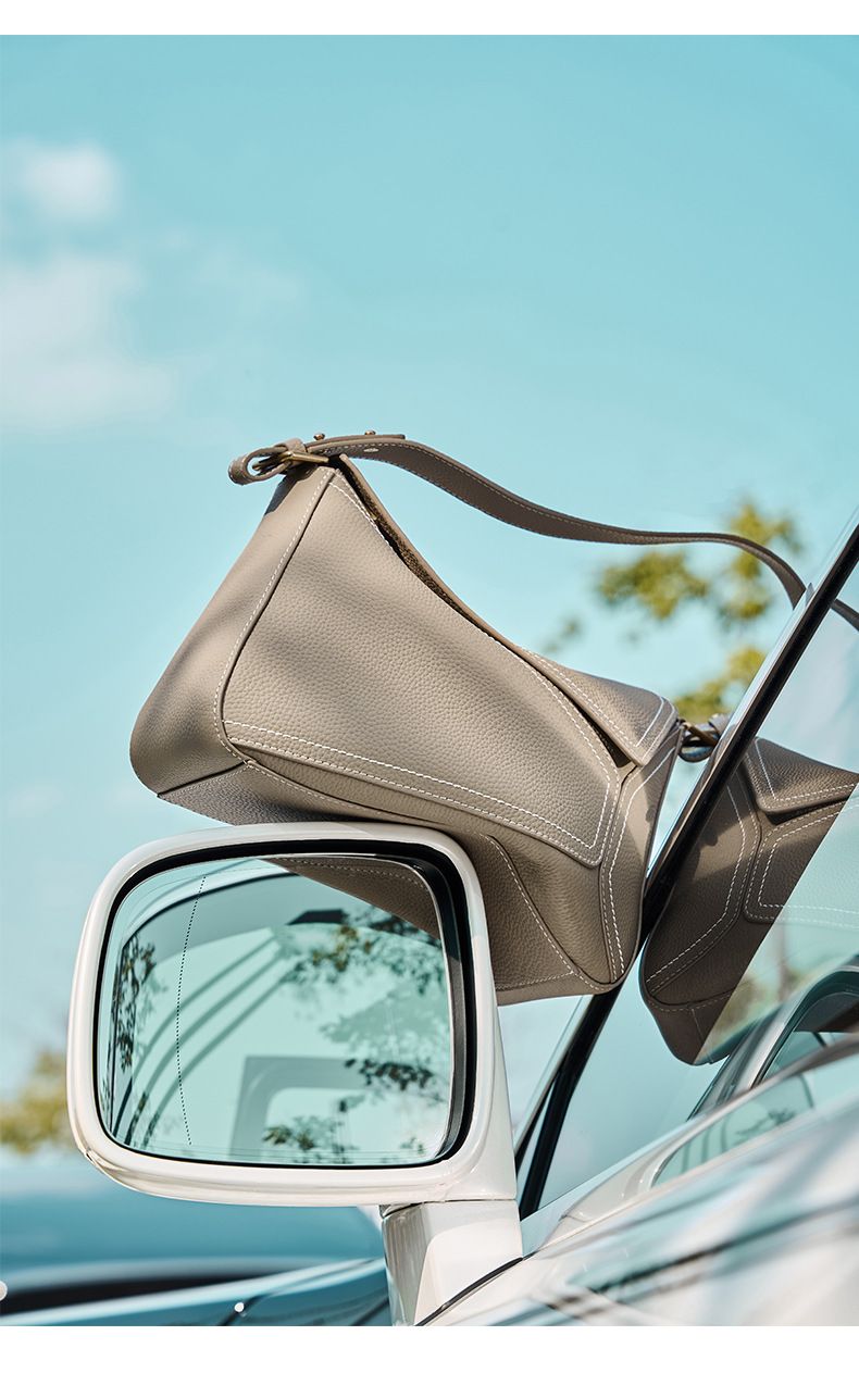 Borse da donna, borsa a tracolla singola, borsa geometrica da donna, borsa a cuscino in vera pelle, borsa a tracolla in pelle di mucca, borsa da pendolare_voghion.com