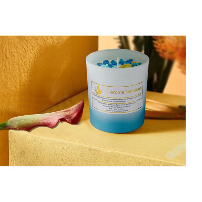Sojawachs Handgemachte Aromatherapie Kerze Hochwertiger, lang anhaltender Duft Geburtstagsgeschenk_voghion.com