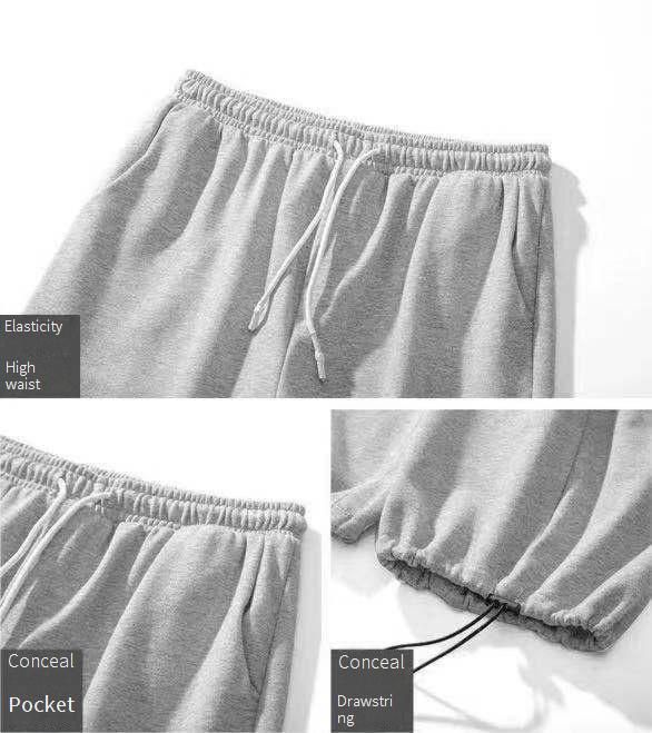 Zweiteiliges Set mit Kapuzenpullover für Herren – Pullover im Retro-Streetstyle mit langen Ärmeln, weicher Cordstoff, leicht und bequem für die Freizeit_voghion.com