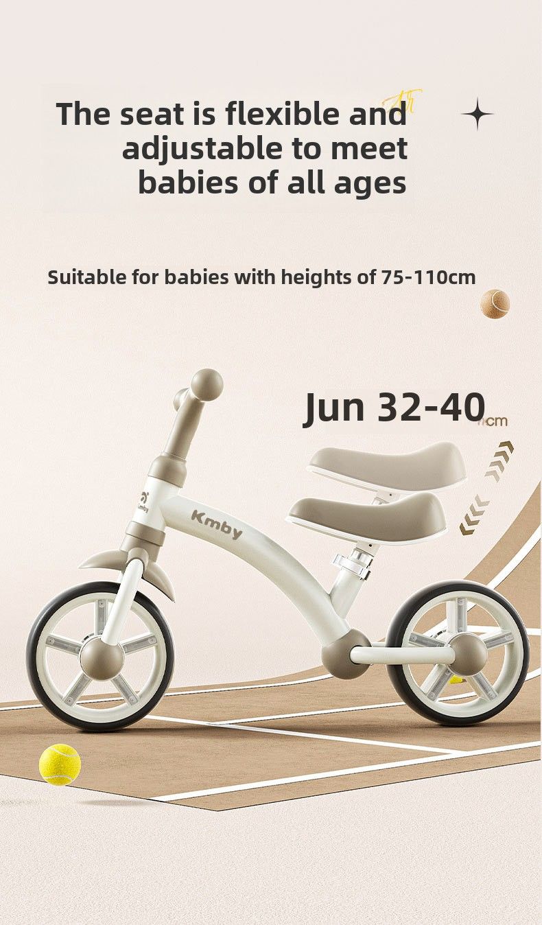 Barnens balansbil 1 till 3 år Pedalfri babyjojo 2 år Instegssparkcykel Småbarnssparkcykel_voghion.com