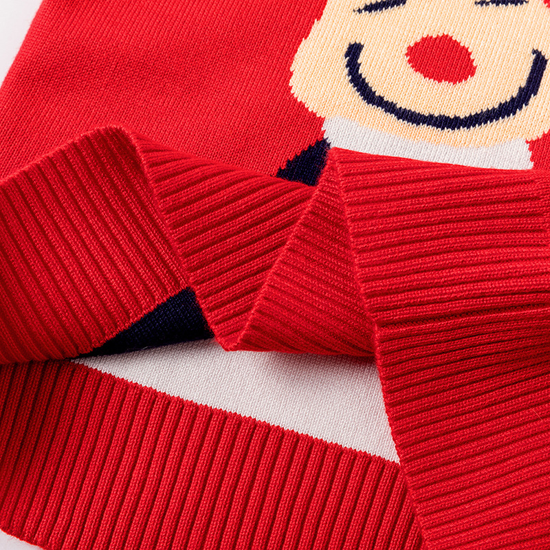 Weihnachtskleidung für Kinder Jungen-Cartoon-Pullover-Pullover für Mädchen Weihnachts-Elch-Pullover für Mädchen Neujahr Herbst/Winter-Pullover_voghion.com