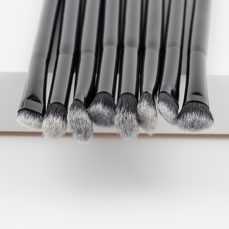 Pennelli per trucco da 8 pezzi, set per occhi, strumenti di bellezza, manico in legno, pennello per ombretto, pennello per correttore GUJHUI_voghion.com