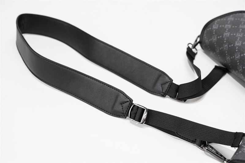 Bolsas de ombro para homens recém-lançadas, bolsa mensageiro de alta qualidade, bolsa transversal para áreas externas, bolsa combinada 2 em 1_voghion.com