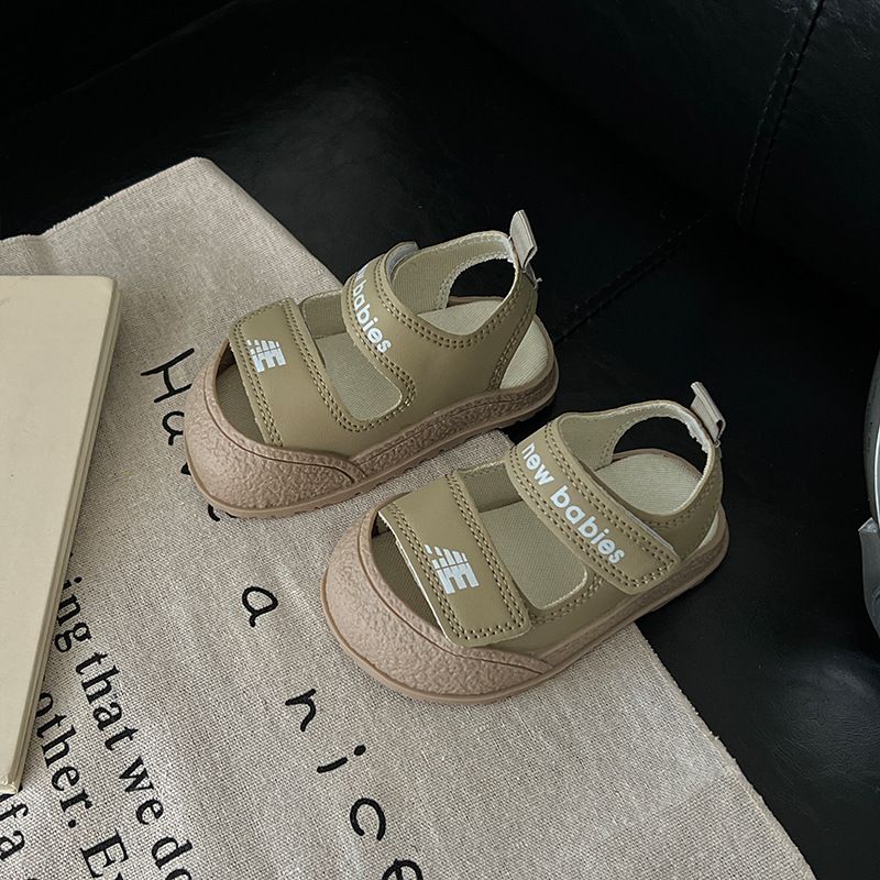 Boys' Closed-Toe Sandals 2025 Summer New Children's Soft Sole Beach Girls' Sports Shoes For Toddlers And Kids_voghion.com