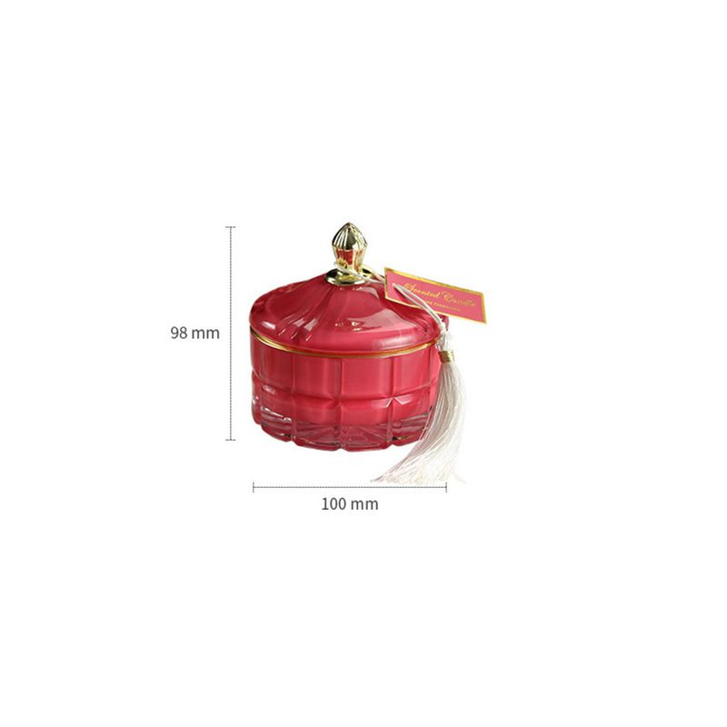 Z Mongolische Jurte Souvenir Duftkerze aus Sojawachs, Gusskerze, Lampe_voghion.com