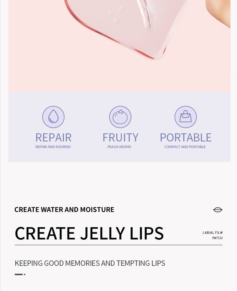 Plant-fruit lip mask for fading lip print_voghion.com