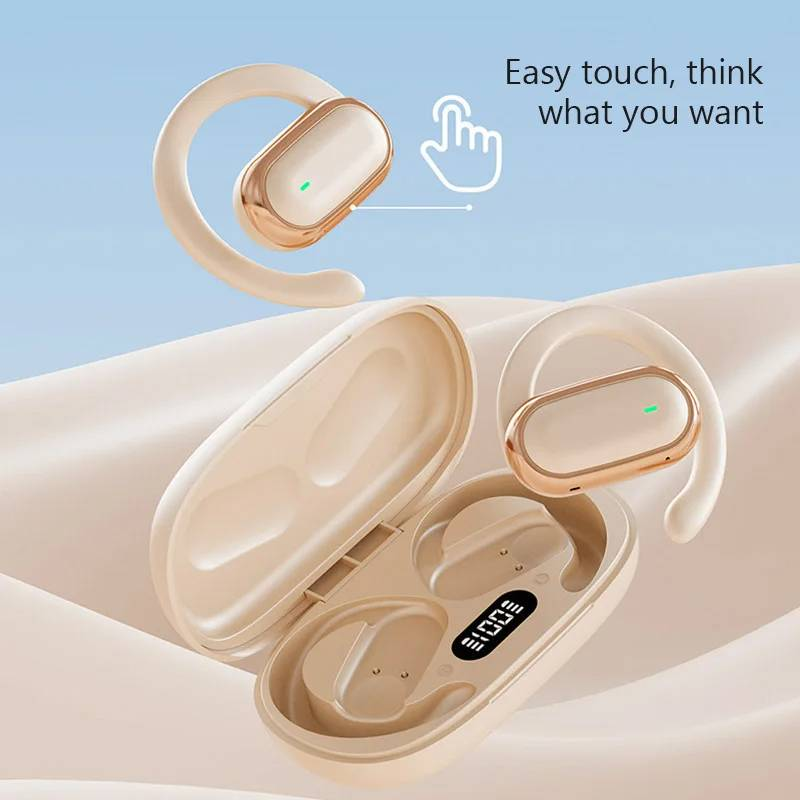 X96 OWS Bluetooth Earphones Sport Wireless Headphones With Mic Waterproof HiFi Stereo Wireless Long-lasting Earbuds_voghion.com