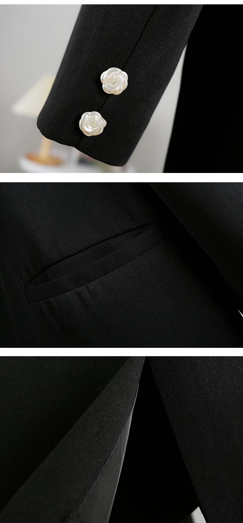 Women's Clothing high end design for spring and autumn loose internet celebrity suit top_voghion.com