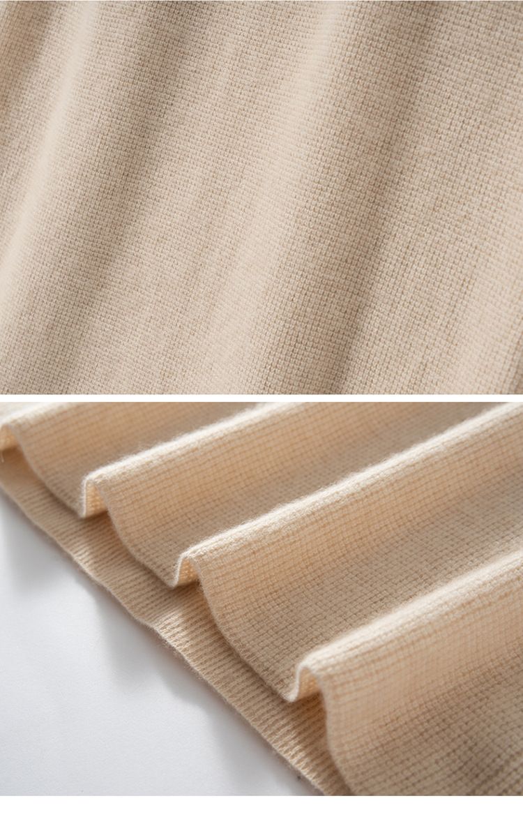 GraceChic Midi per donna autunno inverno 2025 nuova gonna aderente a un passo di media lunghezza in cashmere lavorato a maglia, versatile_voghion.com