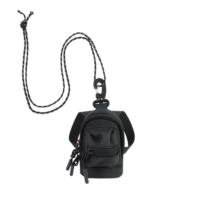 Nova mini bolsa para fone de ouvido com zíper, estilosa e compacta, criativa e moderna, com personalidade da marca YKK_voghion.com