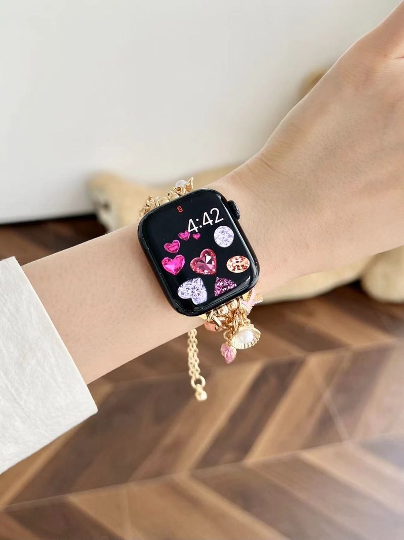 Laikrodžio dirželio dangtelis, skirtas „iWatch 40mm 41mm 44mm 45mm“ serijai, 9, 8, 7, Se, 6, 5, 4, 3, 2 laikrodžio dirželio ir dėklo rinkiniui_voghion.com