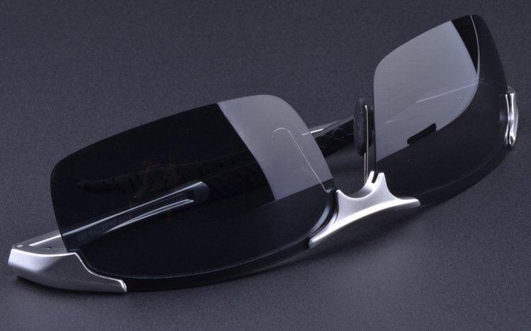 Klassische Retro-Sonnenbrille für Herren mit Farbwechsel und Nachtsicht aus Aluminium und Magnesium beim Fahren, Reiten, Schießen auf der Straße, polarisiert_voghion.com