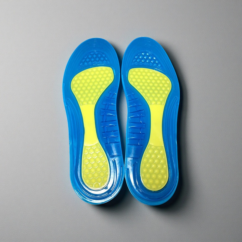 Plantillas deportivas de silicona con amortiguación, almohadillas gruesas para hombres y mujeres, plantillas extra grandes para correr, baloncesto y entrenamiento militar._voghion.com