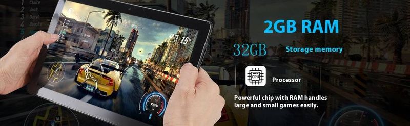 10,1-Zoll-Android-Tablet – Quad-Core 1,3 GHz, 2 GB RAM, 32 GB Speicher, IPS-HD-Display, Bluetooth, Metallgehäuse – Ideal für Studenten und den täglichen Gebrauch_voghion.com