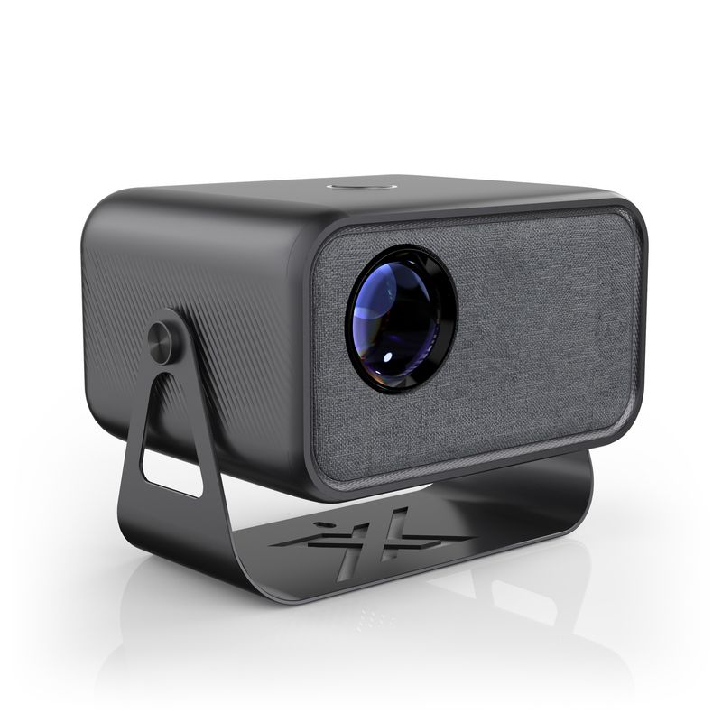 New Projector For Home Use Ultra HD Pan-Tilt Small Portable Mini Bedroom Wall Projection Machine_voghion.com