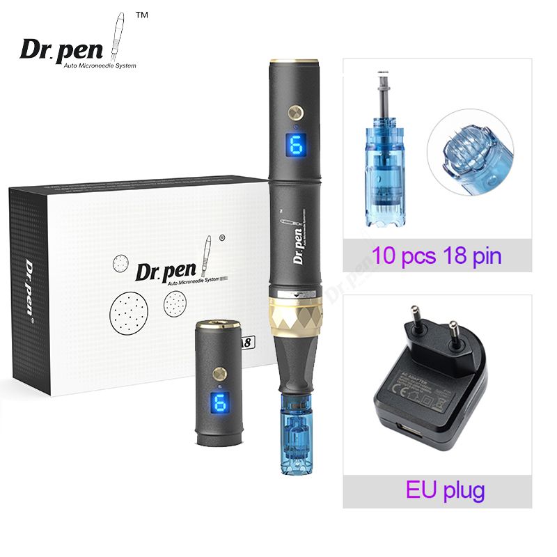 Authentischer Dr. Pen Ultima A8S Microneedling-Stift mit 12 Nadeln, kabelloser Derma-Pen mit Anti-Rückfluss-Effekt, Schönheitsmaschine für die Hautpflege_voghion.com