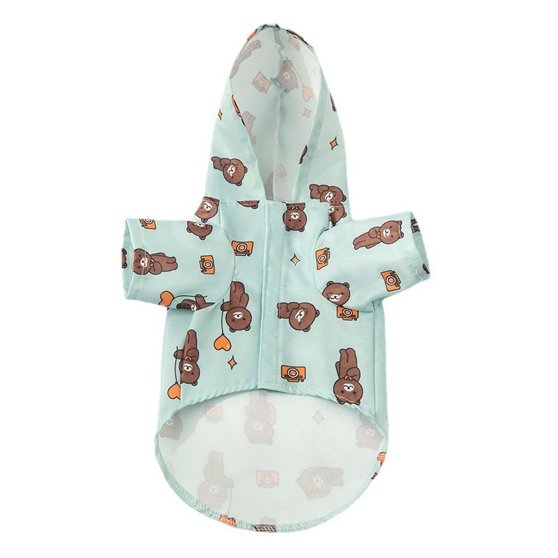 Waterproof Pawstrip Raincoat For Dogs By PawParty Store_voghion.com