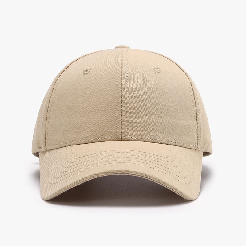 Unbeatable Quality Outdoor Curved Eaves Simple And Versatile Hard Top Baseball Cap, Men's Light Board, Women's Six Line Duck Tongue Hat_voghion.com