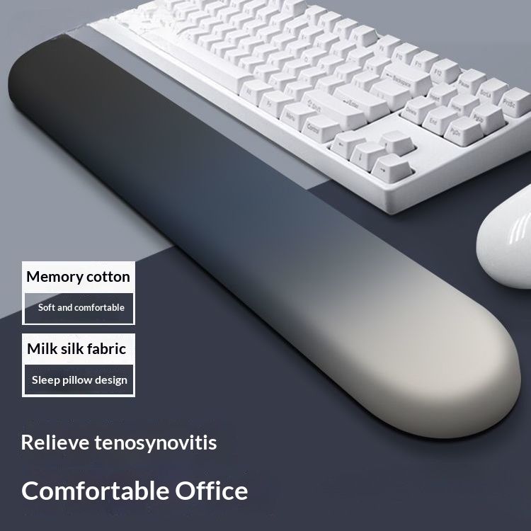 NeoGear Tastaturablage aus Memory-Schaumstoff, Mauspad, Handgelenkauflage für Damen und Herren, Anti-Ermüdung_voghion.com