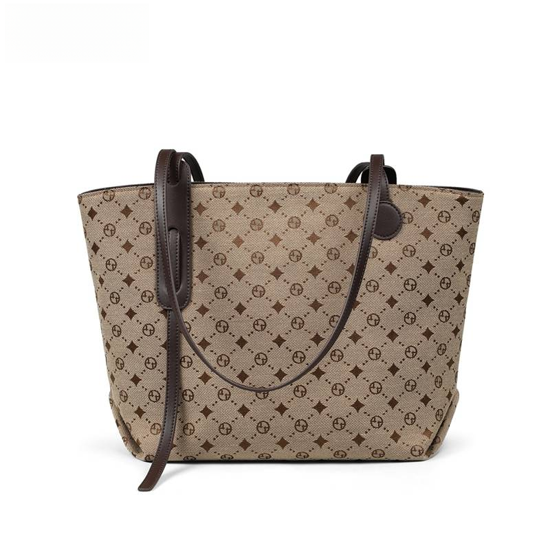 Borsa a tracolla da donna in tela, grande capacità, nuova, 2025, alla moda, per pendolari_voghion.com