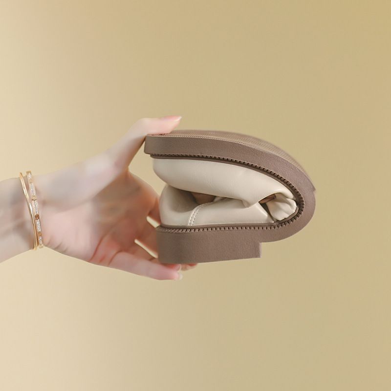 T Platform Mary Jane Shoes Female French Fairy Style With Skirt Sweet Single Shoes Large Size Women's Shoes_voghion.com