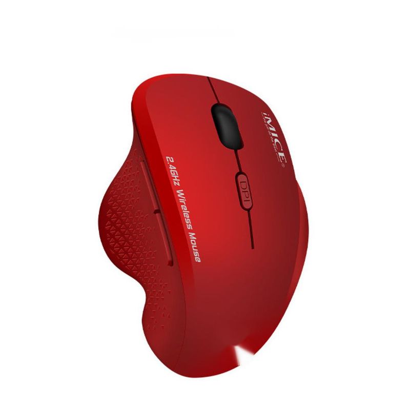 Wireless Mouse With 2.4G USB - 6 Keys, Low Power Consumption For Business, Office & Gaming_voghion.com