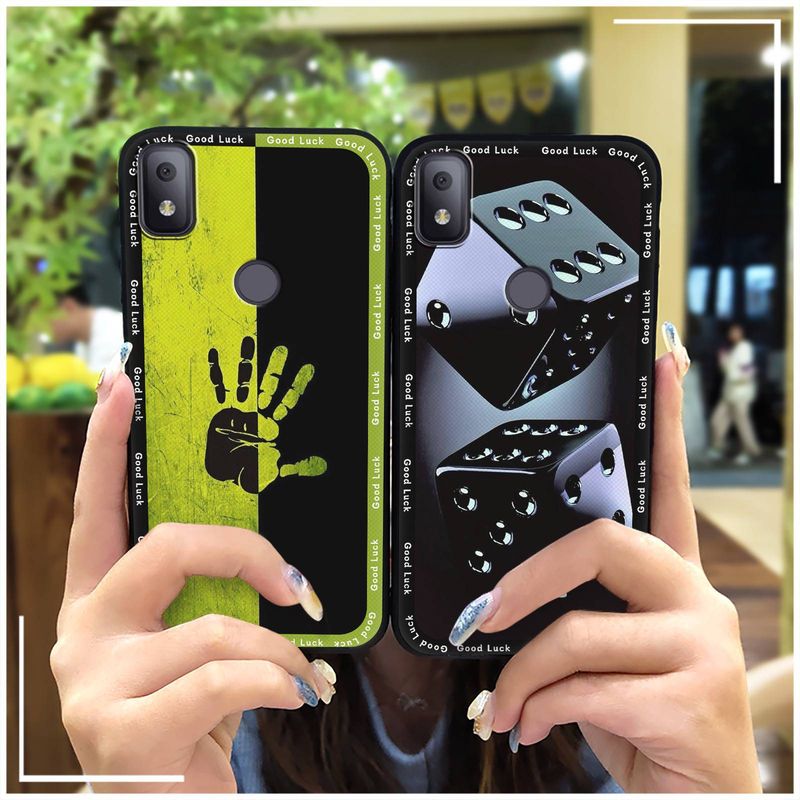Suitable For TCL Phone Quality Anime Couple Creative Cartoon Silicone Trendy Soft Case Funny Graffiti Luxury Female_voghion.com