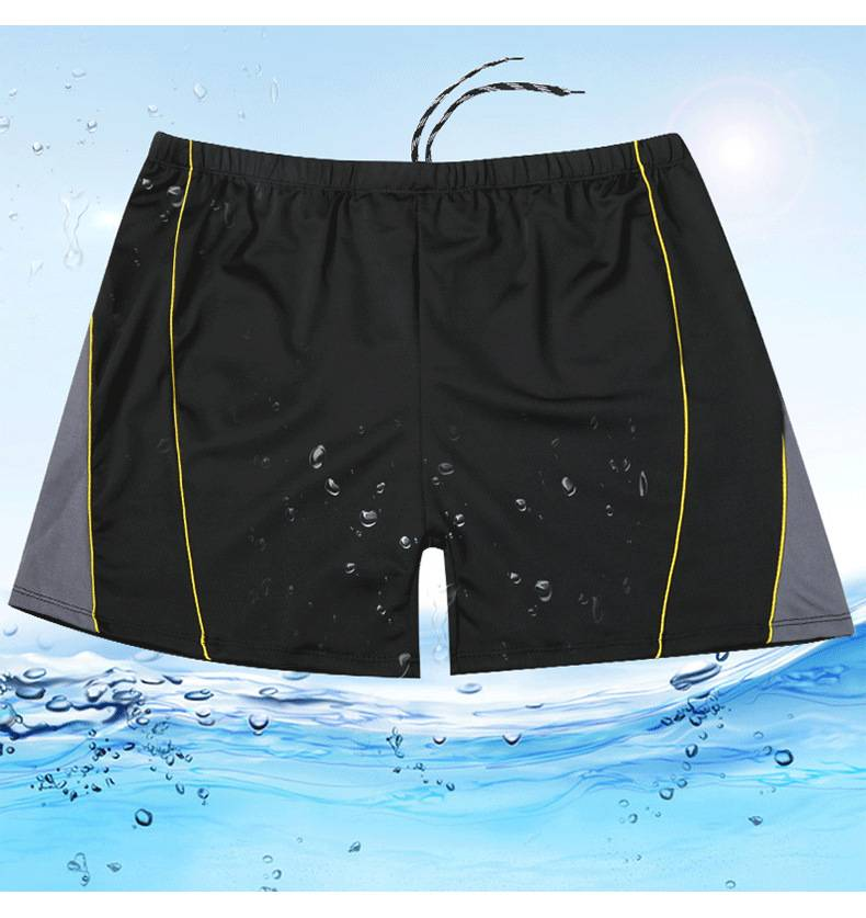 Men's Swimming Trunks: Extra-large, Flat-angled, Loose-fitting, Fat-fitting Swimming Trunks_voghion.com