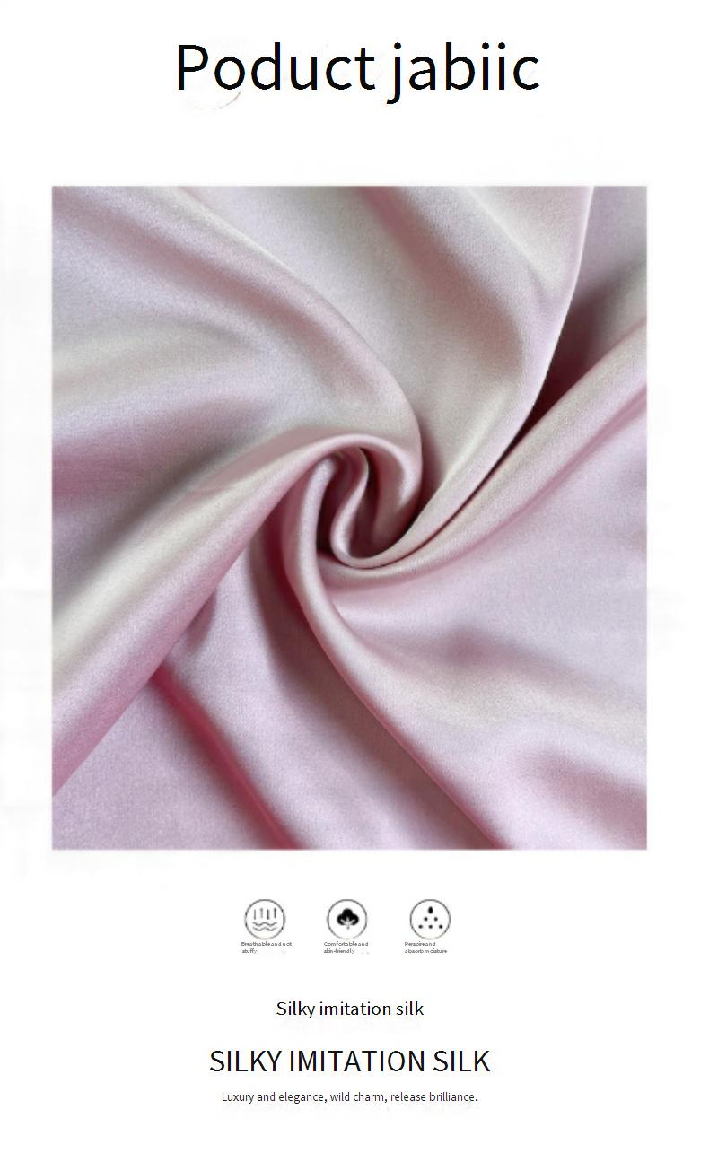 TieFront RYYD Satin Robe - Adjustable|Nightgown & Homewear_voghion.com
