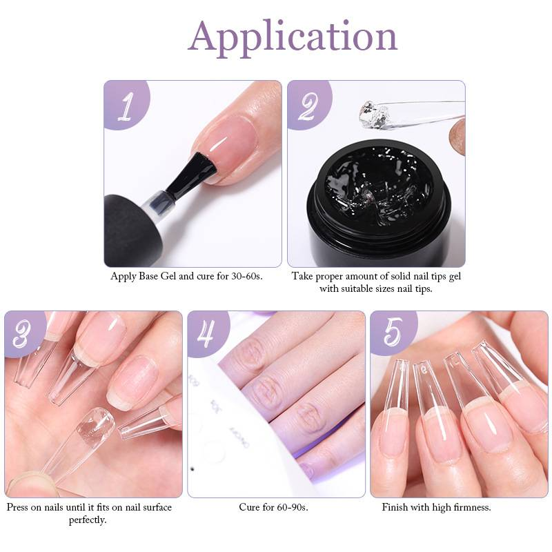Nagelkleber Fester Patch-Kleber Nagelpflaster Japanisches festes Dosen-Phototherapie-Gel Verletzt Den Nagel Nicht Nagel Nagelkleber_voghion.com