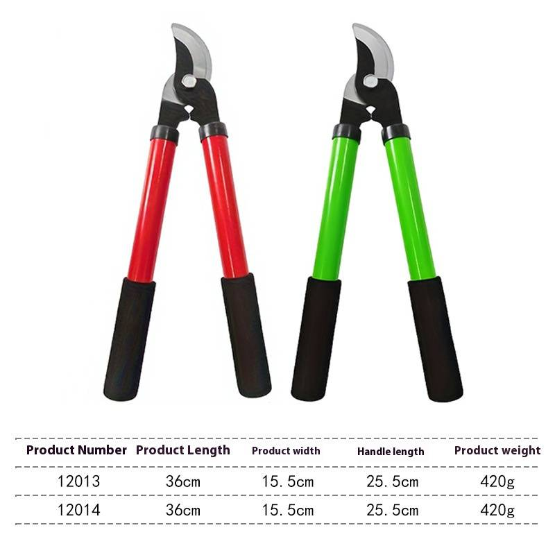 Professional Garden Pruning Shears For Thick Branches - Heavy Duty Tree Trimmer With Ergonomic Handle, Ideal For Fruit Trees, Shrubs & Landscaping_voghion.com