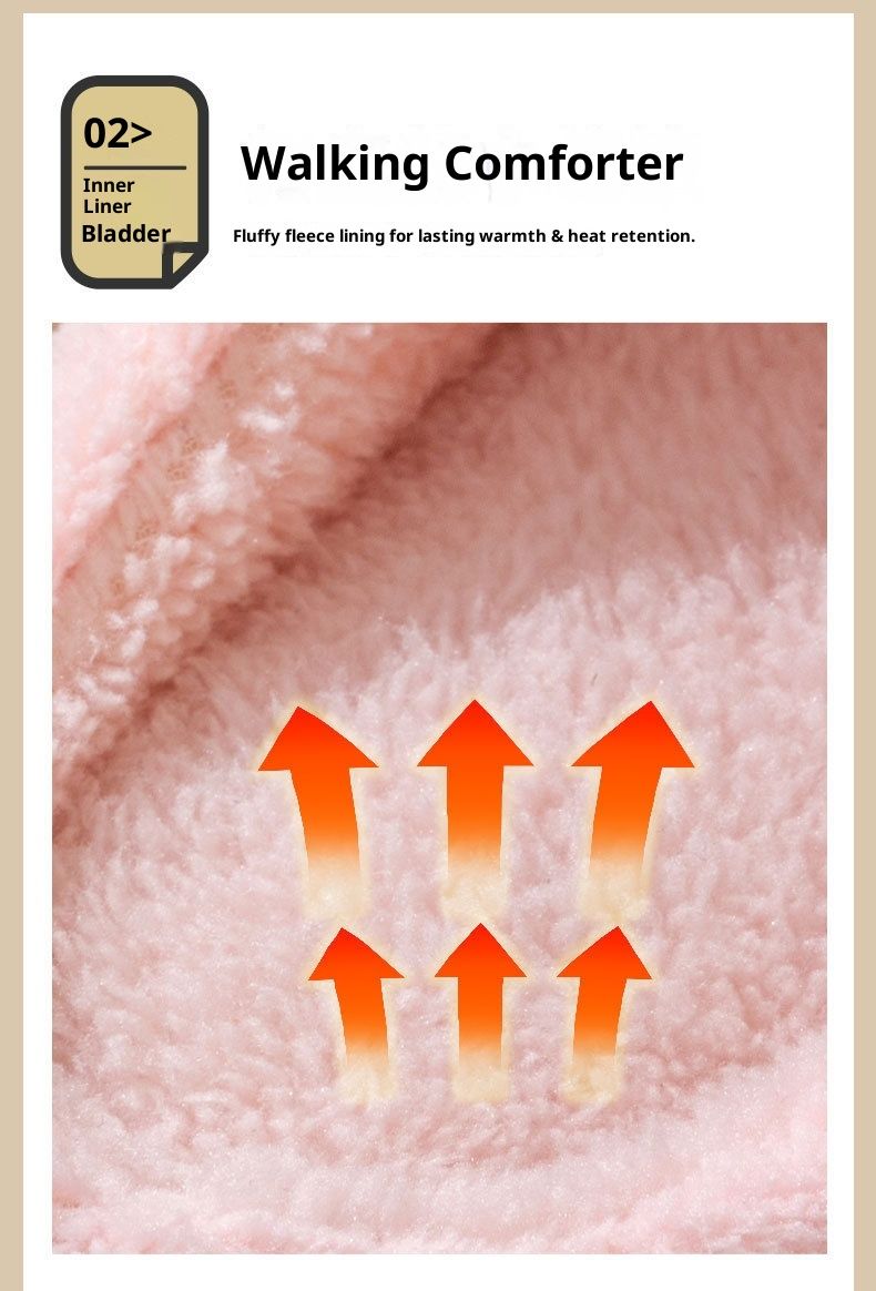 Pantofole da casa morbide e pelose per donna e uomo - Calde pantofole invernali antiscivolo per interni ed esterni, foderate in pile con stampe animalier_voghion.com