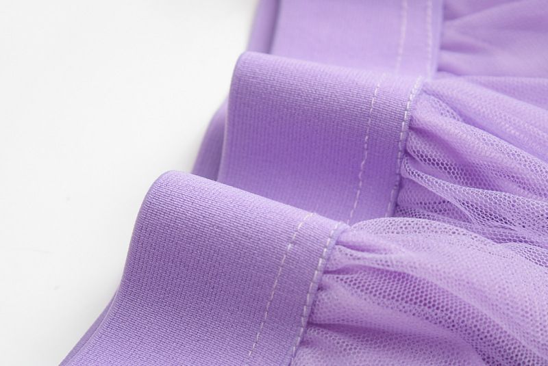 new autumn style temperament high waist slimming super fairy flower bud irregular mesh skirt female 8063_voghion.com