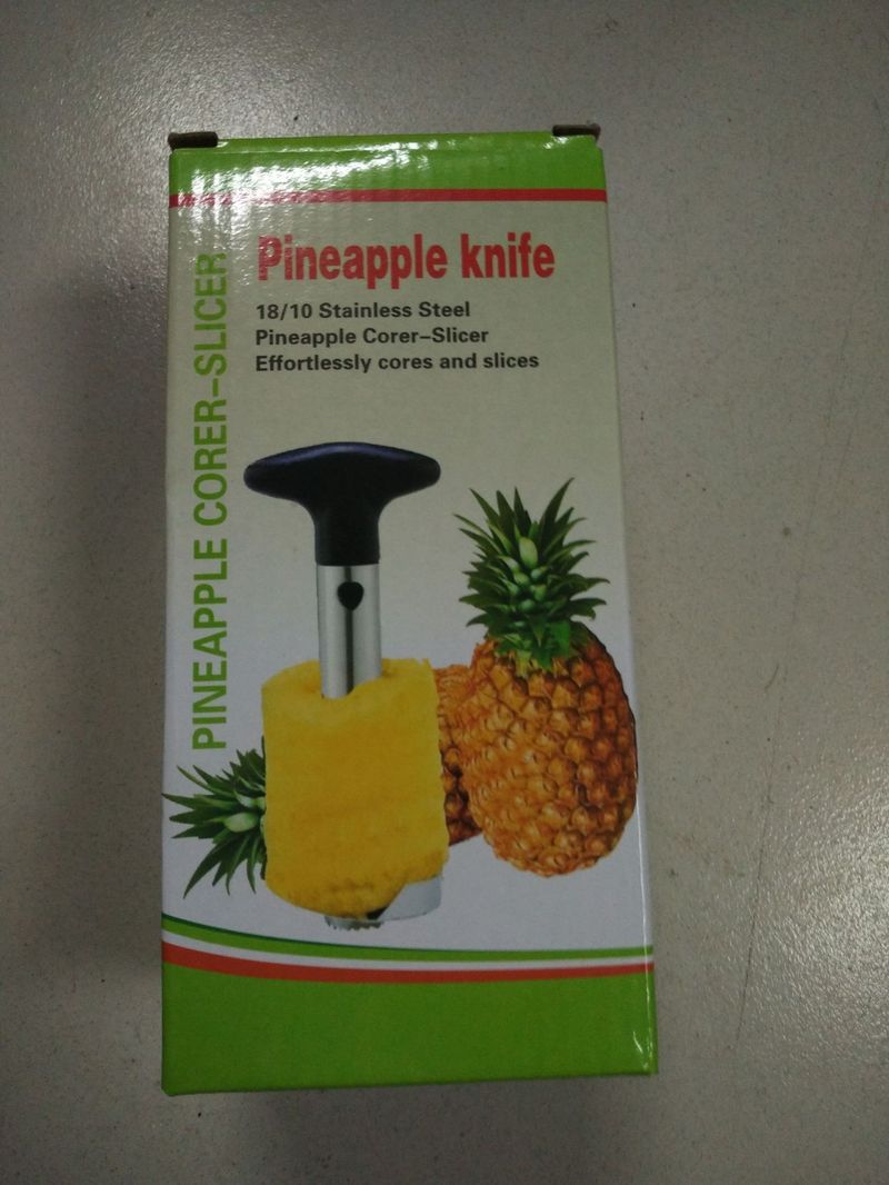 Spot Rustfritt Stål Kreativ Ananasskreller Fruktskrellkniv Skreller Manuell Ananaskjernegraver_voghion.com