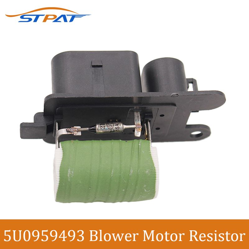 STPAT 5U0959493 Klimaanlage Rheostat Heizung Gebläse Motor Lüfter Widerstand für VW Gol Trend Voyage Fox Suran_voghion.com