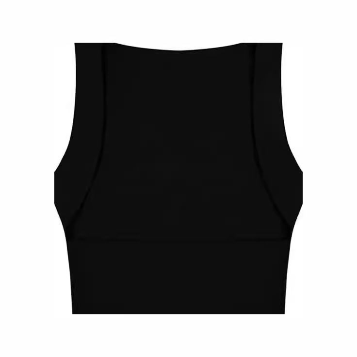 Gilet estivo da donna Hot Girl senza maniche con bretelle e schiena scoperta in seta di latte_voghion.com