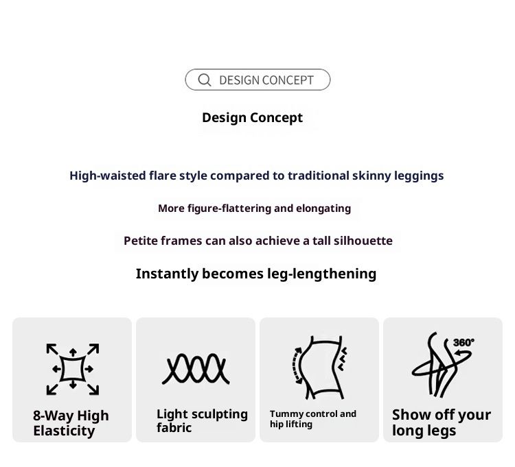 RenMou Slim Fit Jeans mit hoher Taille, Bauchkontrolle, Po-Lift, ausgestellt, neuer Stil, Damen-Flare, lange Yoga-Hose für den Herbst_voghion.com