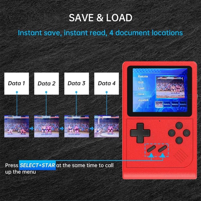 GB300 RetroPortable?Handheld-Videospielkonsole_voghion.com