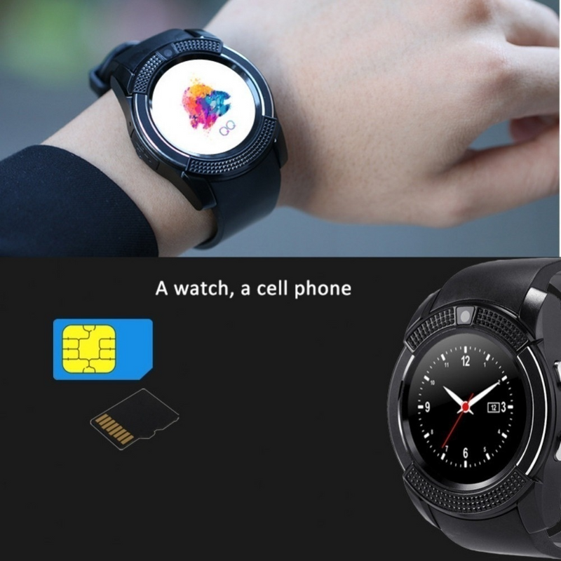 Mode Wireless Smart Watch Bluetooth Erinnerung Monitor Anti-verlorene Kamera für IOS Android Telefon_voghion.com