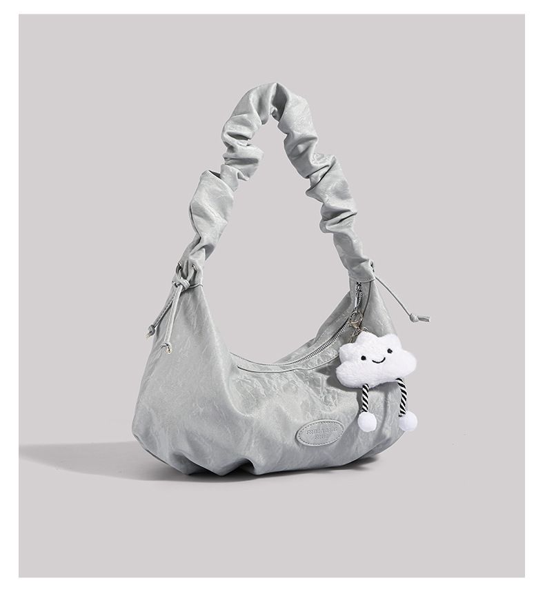 Niche 2025 Neue Damenmode Falten Multifunktionale Schulter Unterarm Tasche_voghion.com