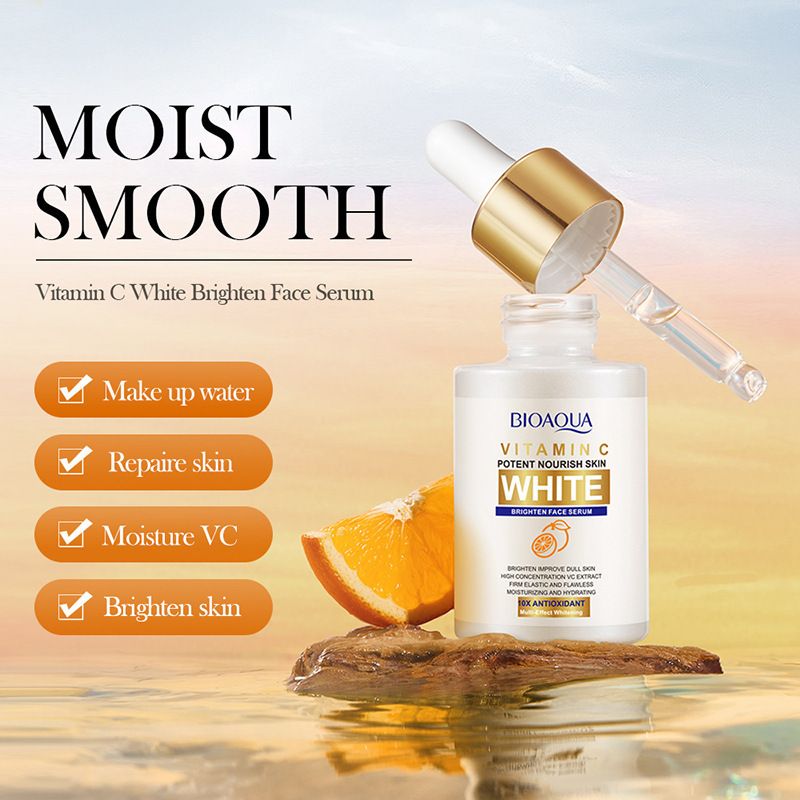 All English Vitamin C Series BIOAOUA Whitening&Brightening Essence Toner_voghion.com