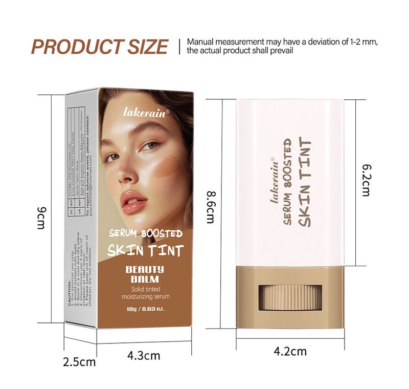 Lakerain Multi-Color Solid Essence Stick Natural Fit Complexion Blush Contour Beauty Stick Long-Lasting Moisturizing Formula For All Skin Types_voghion.com