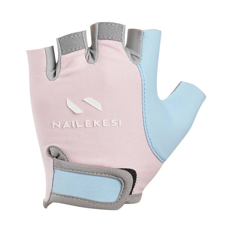 Guanti estivi traspiranti senza dita per bambini - Protezione UV e guanti sportivi rinfrescanti per ciclismo, danza, corsa - Materiale elasticizzato in Lycra_voghion.com