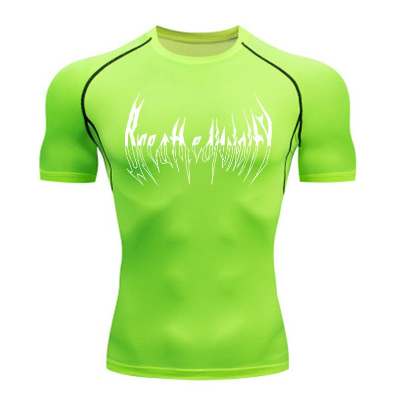 Compressed Long Sleeved Shir, Black -shir, Men's Muscle Quick Drying, Finess Clohing, Sun Proecion, And Spors_voghion.com